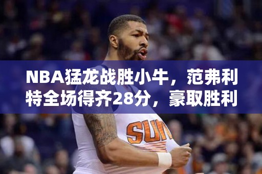 NBA猛龙战胜小牛，范弗利特全场得齐28分，豪取胜利！